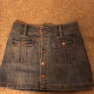 Abercrombie and Fitch jean skirt